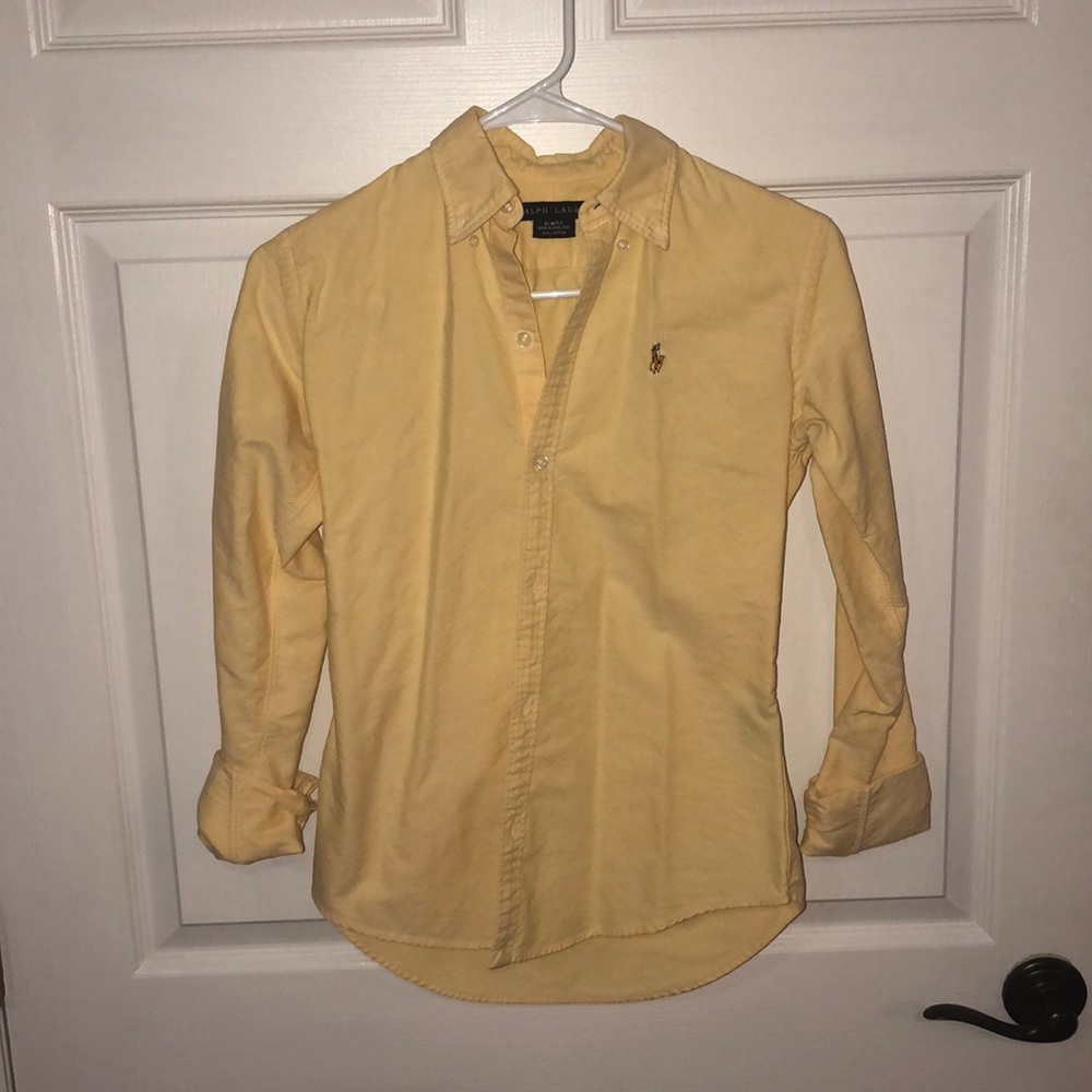 yellow polo